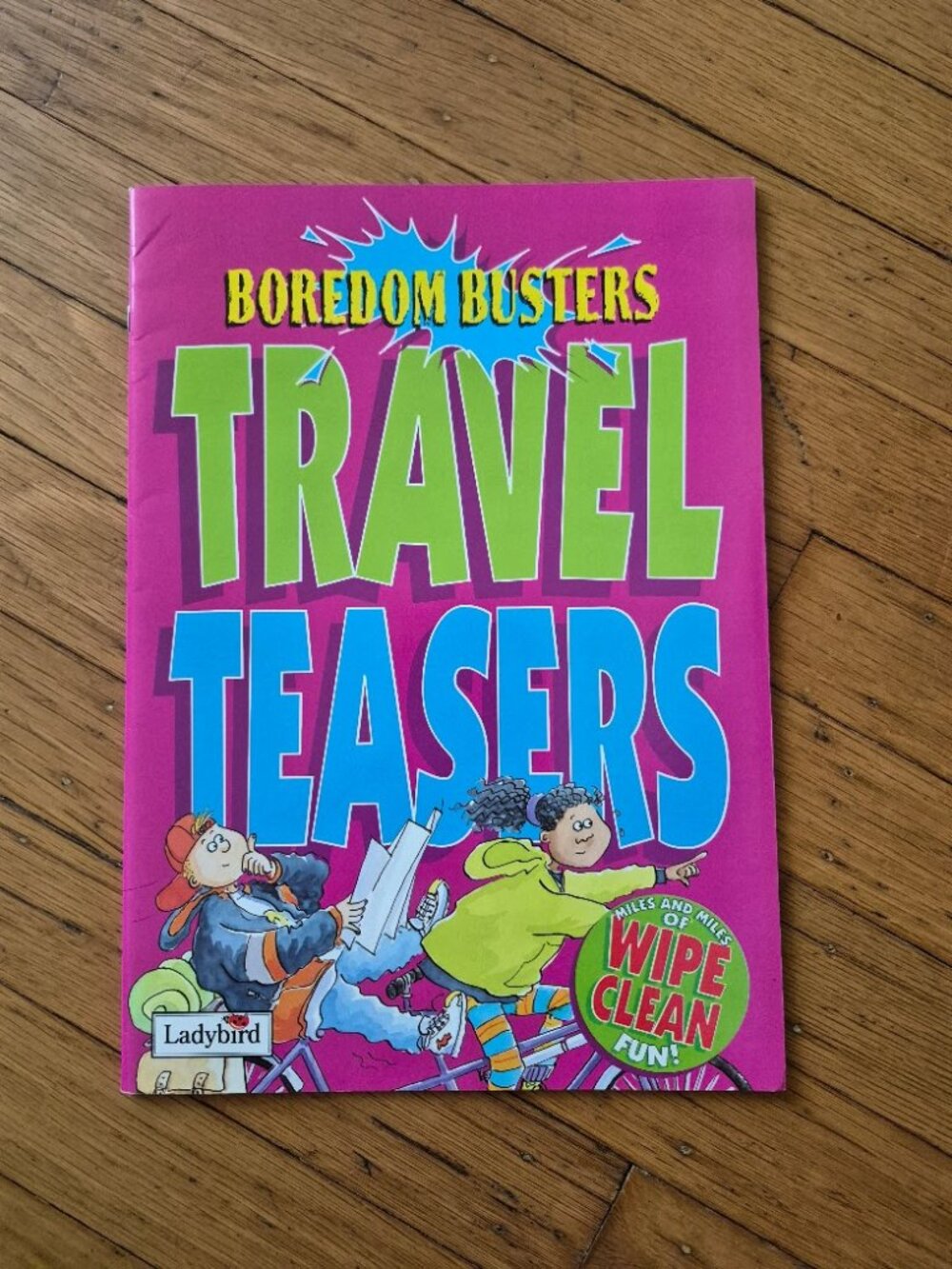 Ladybird Boredom Busters Travel Teasers Wipe Clean Fun Book